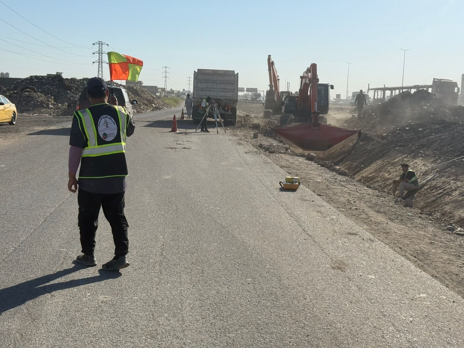 إنشاء طرق ريفية — جرف الصخر والإسكندرية